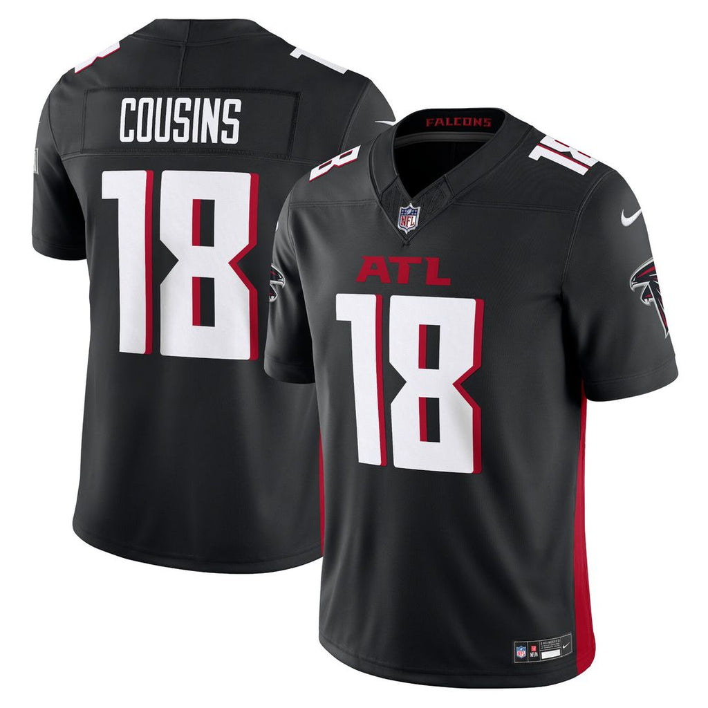 Kirk Cousins Atlanta Falcons Nike Vapor F.U.S.E. Limited Jersey - Black Official NFL Team Apparel Football Fan Gear