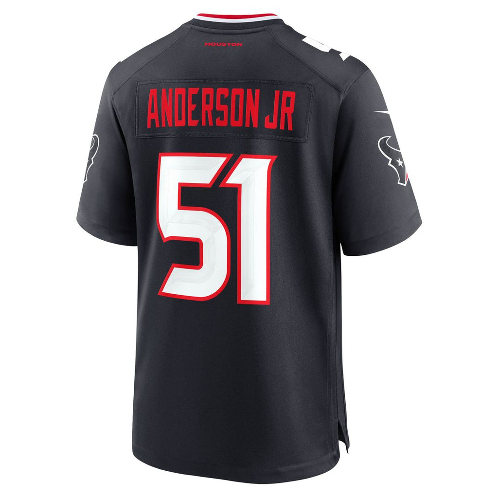 Will Anderson Jr. Houston Texans Nike Game Jersey - Navy Official NFL Team Apparel Football Fan Gear