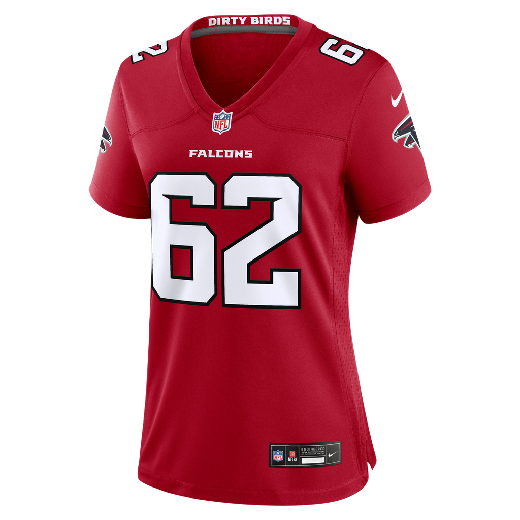 Corey Levin Atlanta Falcons Nike Women's Team Game Jersey - Red Official NFL Team Apparel Football Fan Gear