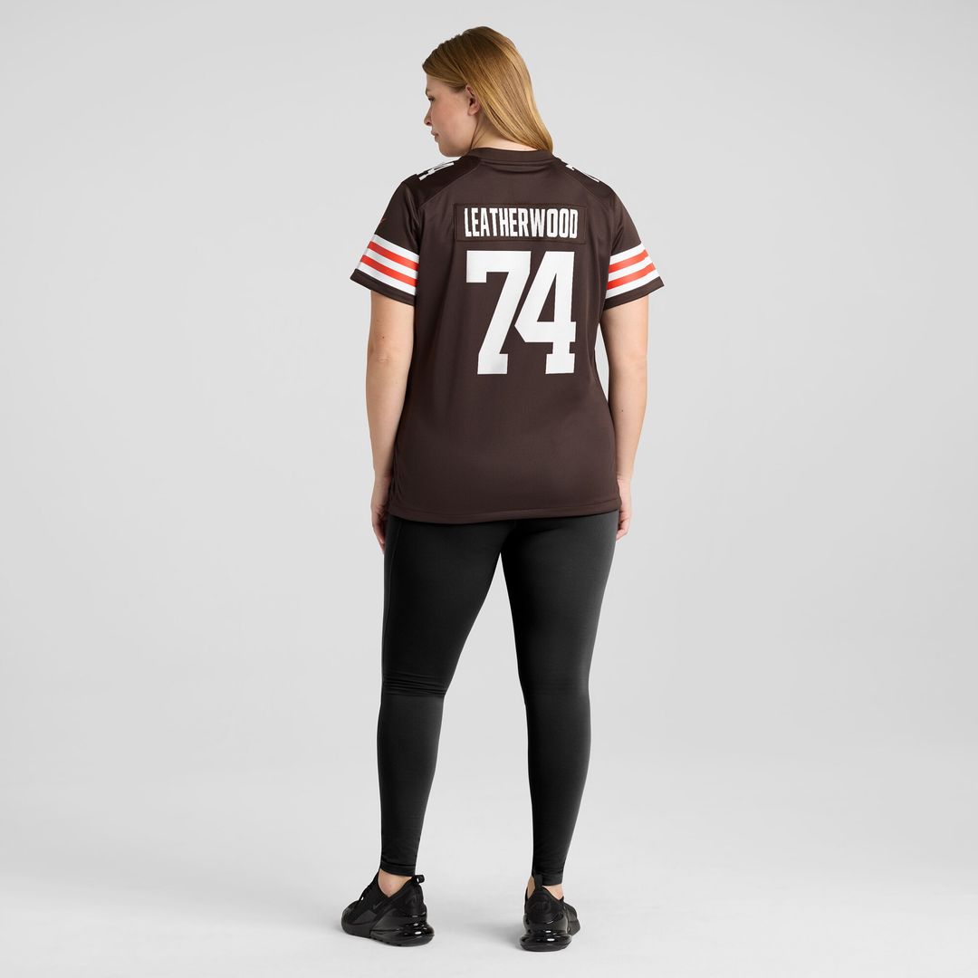 Alex Leatherwood Cleveland Browns Nike Women's Team Game Jersey - Brown Official NFL Team Apparel Football Fan Gear