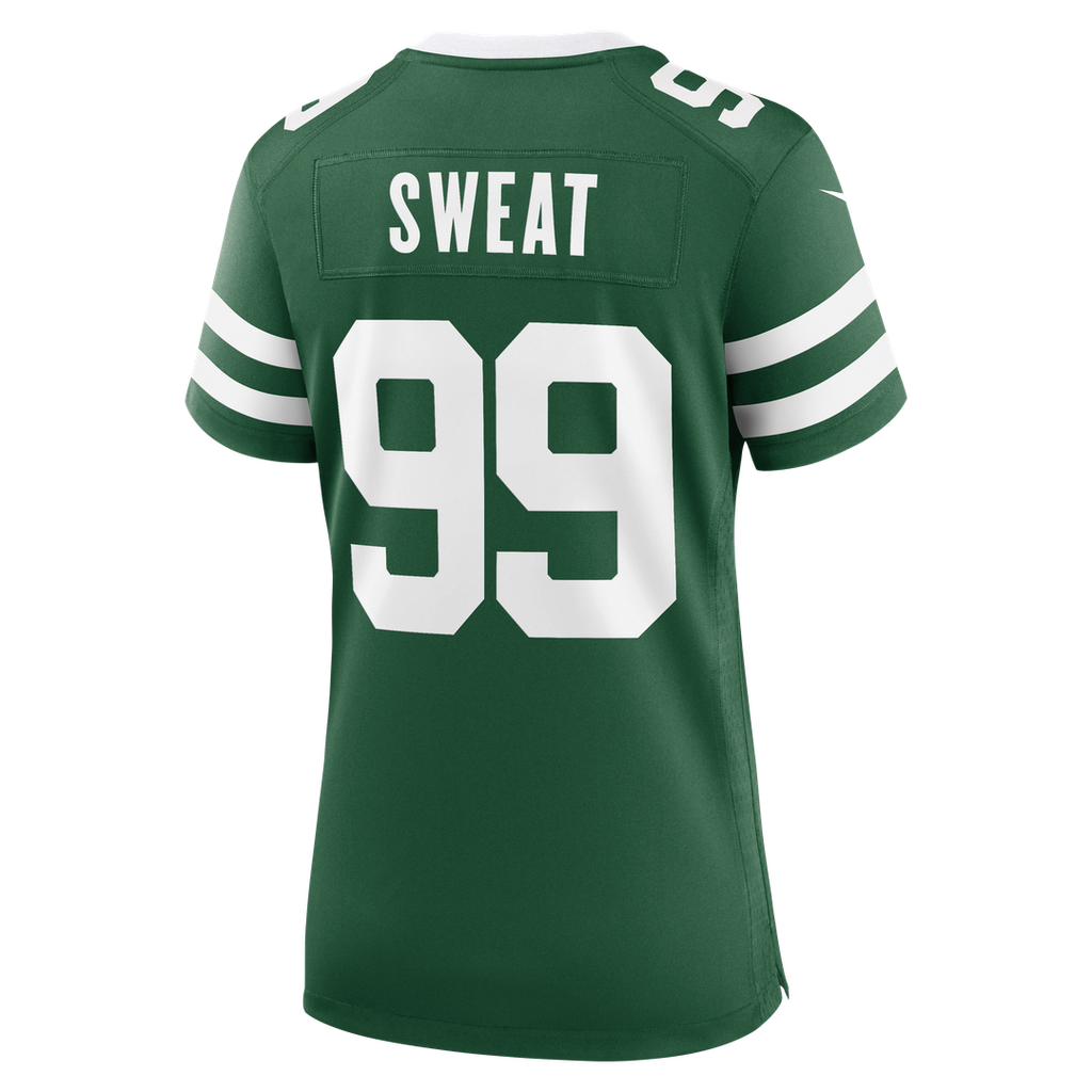 T'Vondre Sweat New York Jets Nike Women's Team Game Jersey - Legacy Green Official NFL Team Apparel Football Fan Gear