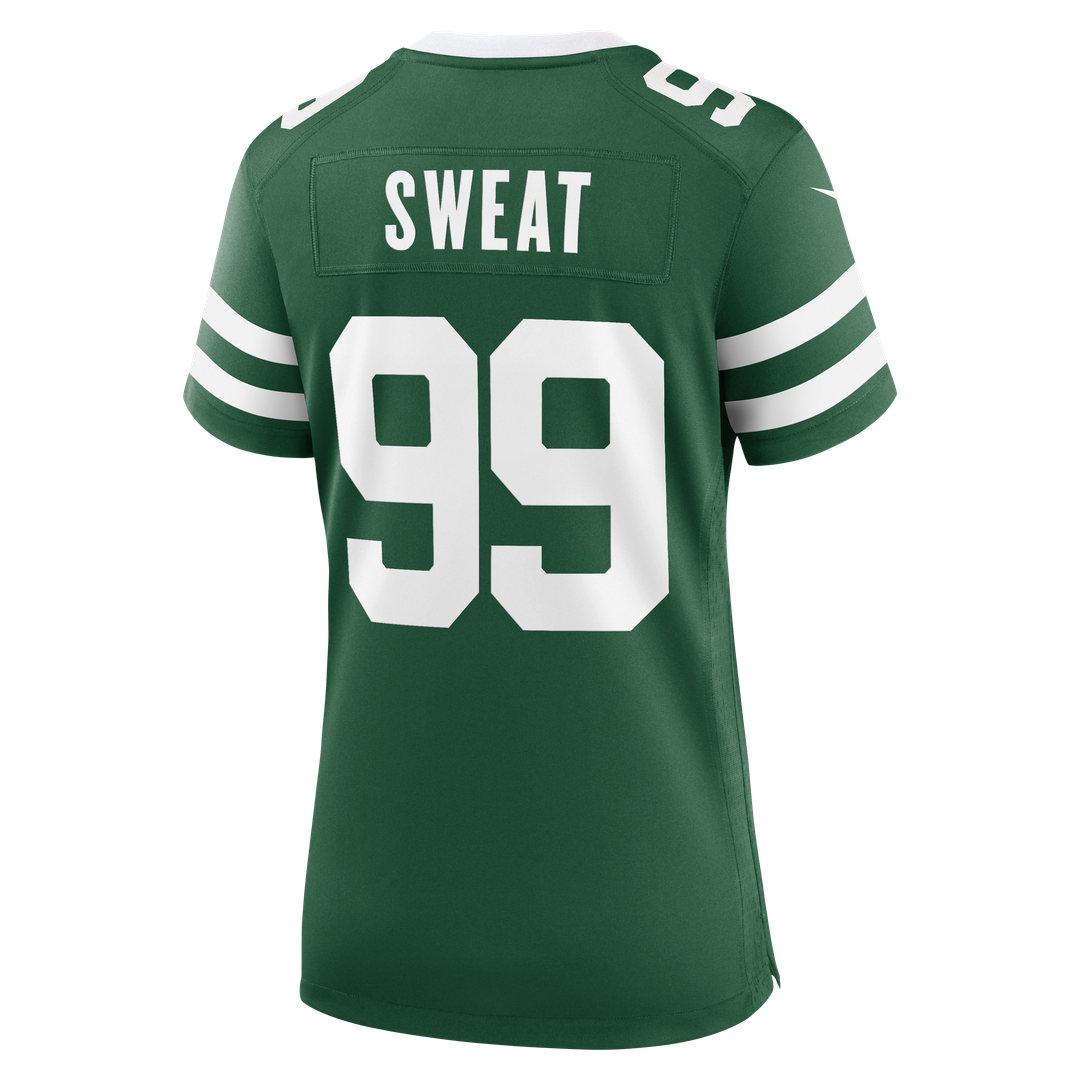 T'Vondre Sweat New York Jets Nike Women's Team Game Jersey - Legacy Green Official NFL Team Apparel Football Fan Gear