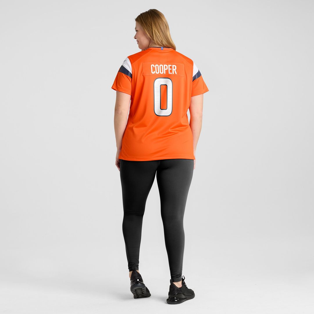 Jonathon Cooper Denver Broncos Nike Women's Team Game Jersey - Orange Official NFL Team Apparel Football Fan Gear
