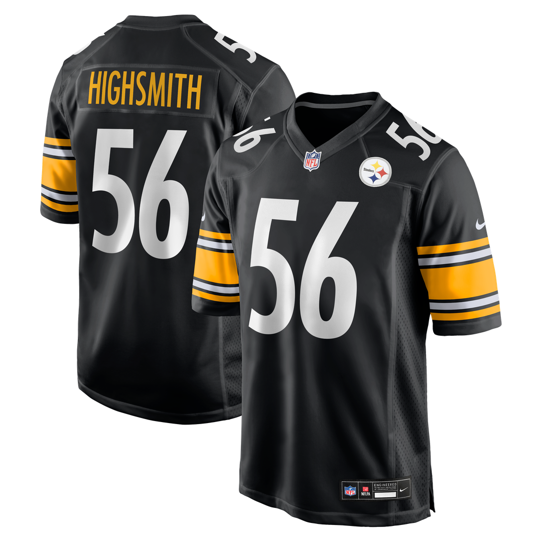Alex Highsmith Pittsburgh Steelers Nike Game Jersey - Black Official NFL Team Apparel Football Fan Gear