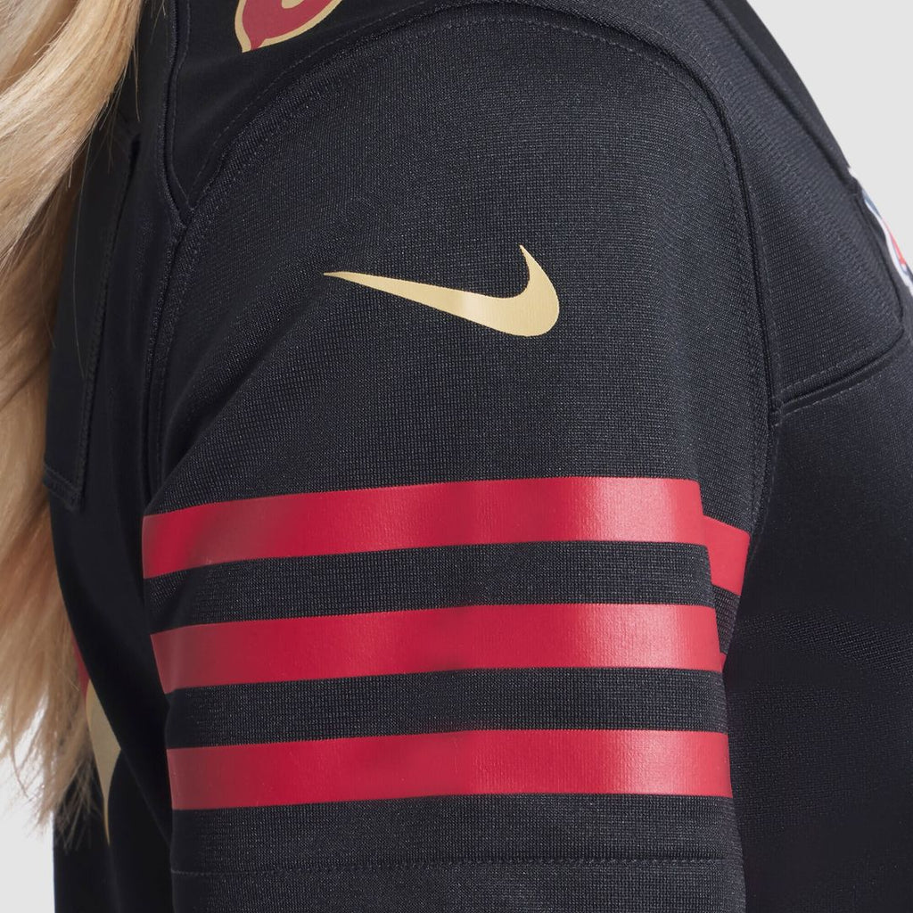 Nick Bosa San Francisco 49ers Nike Women's 2025 Rivalries Collection Game Jersey - Black Official NFL Team Apparel Football Fan Gear