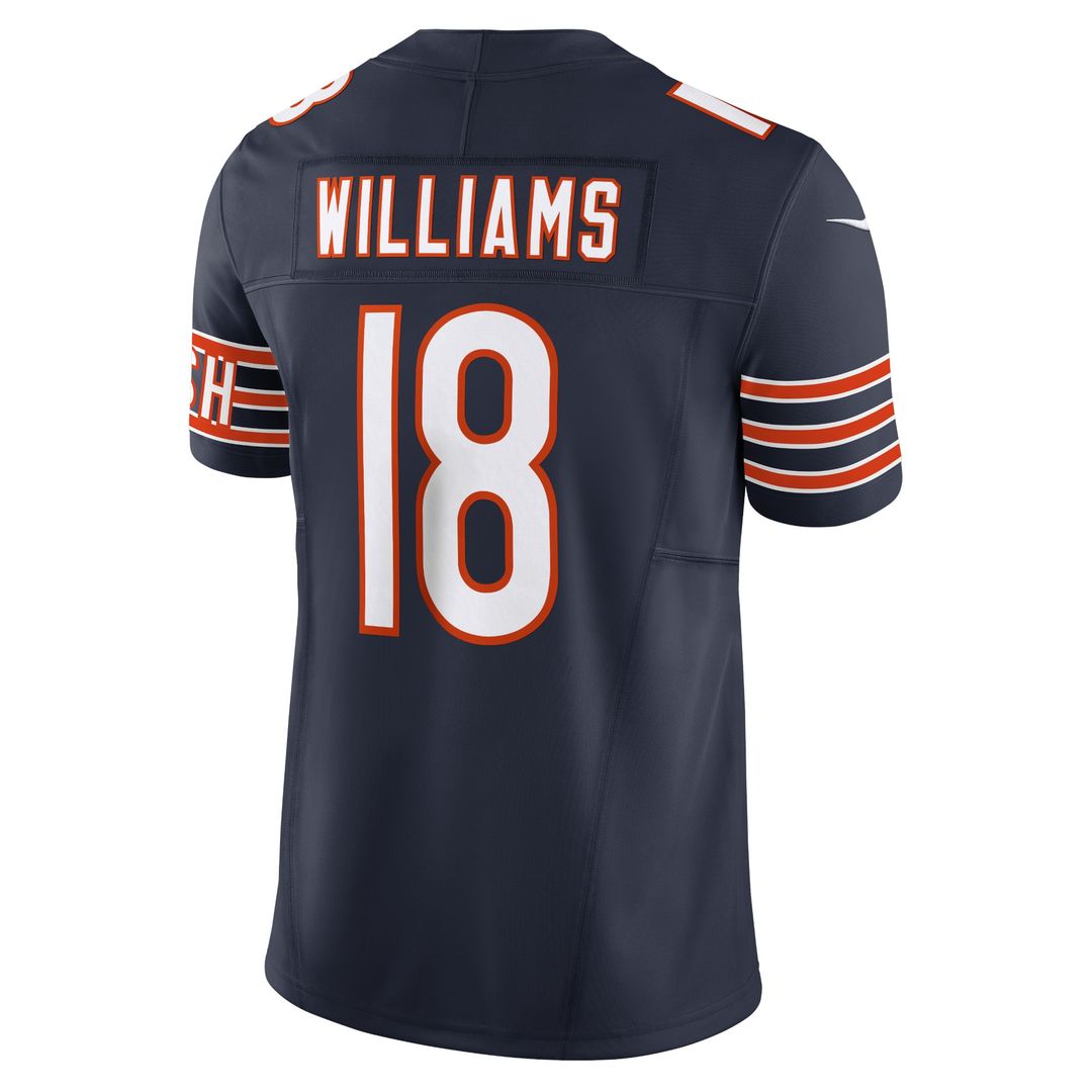 Caleb Williams Chicago Bears Nike Vapor F.U.S.E. Limited Jersey - Navy Official NFL Team Apparel Football Fan Gear