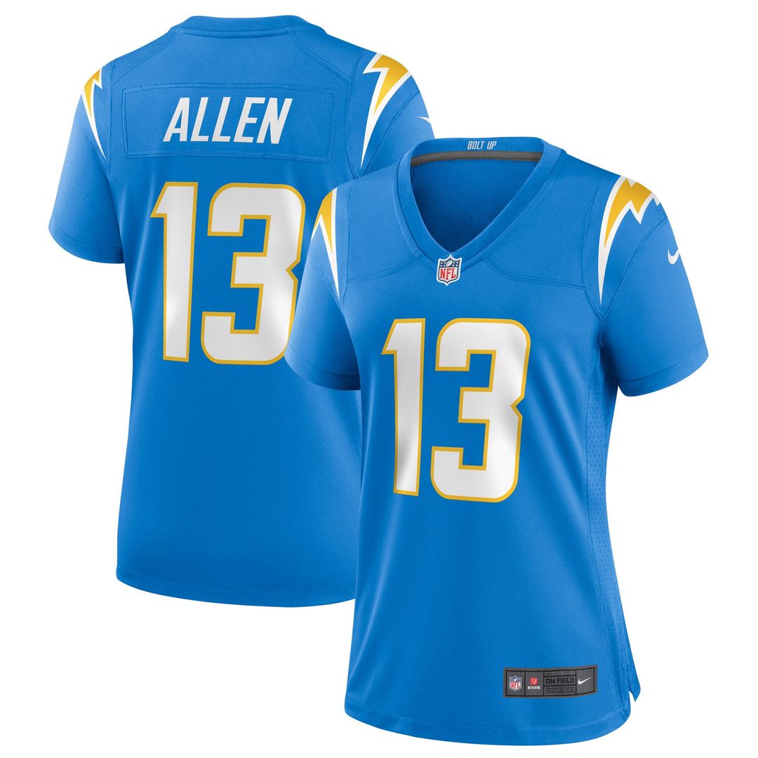 Keenan Allen Los Angeles Chargers Nike Women's Game Jersey - Powder Blue Official NFL Team Apparel Football Fan Gear