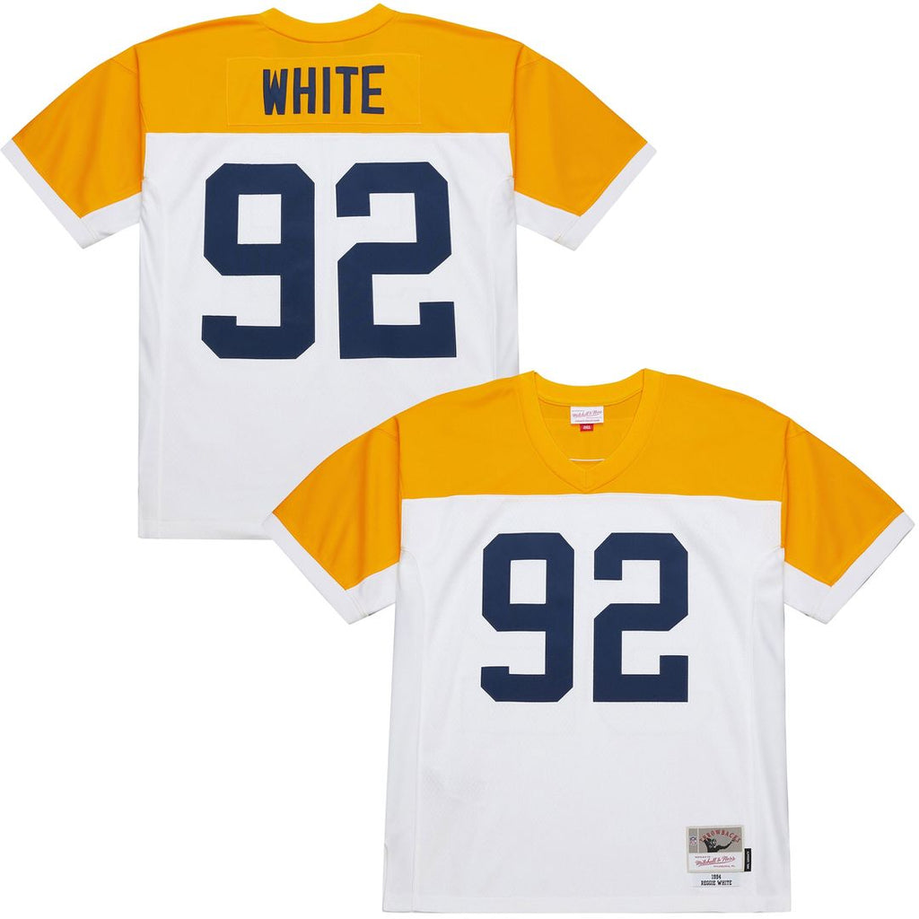 Reggie White Green Bay Packers Mitchell & Ness 1994 Legacy Replica Jersey - White Official NFL Team Apparel Football Fan Gear