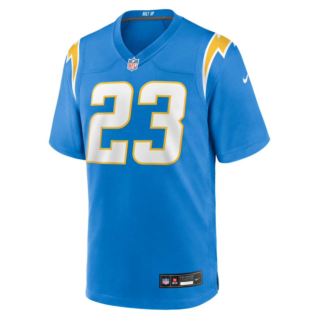 Tony Jefferson Los Angeles Chargers Nike Team Game Jersey - Powder Blue Official NFL Team Apparel Football Fan Gear