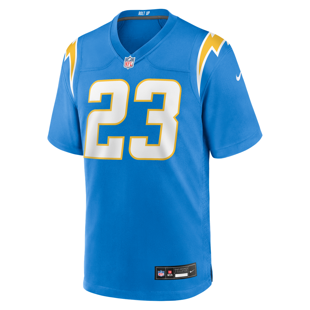 Tony Jefferson Los Angeles Chargers Nike Team Game Jersey - Powder Blue Official NFL Team Apparel Football Fan Gear