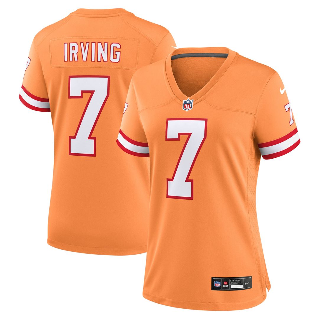 Bucky Irving Tampa Bay Buccaneers Nike Women's Game Jersey - Red Official NFL Team Apparel Football Fan Gear