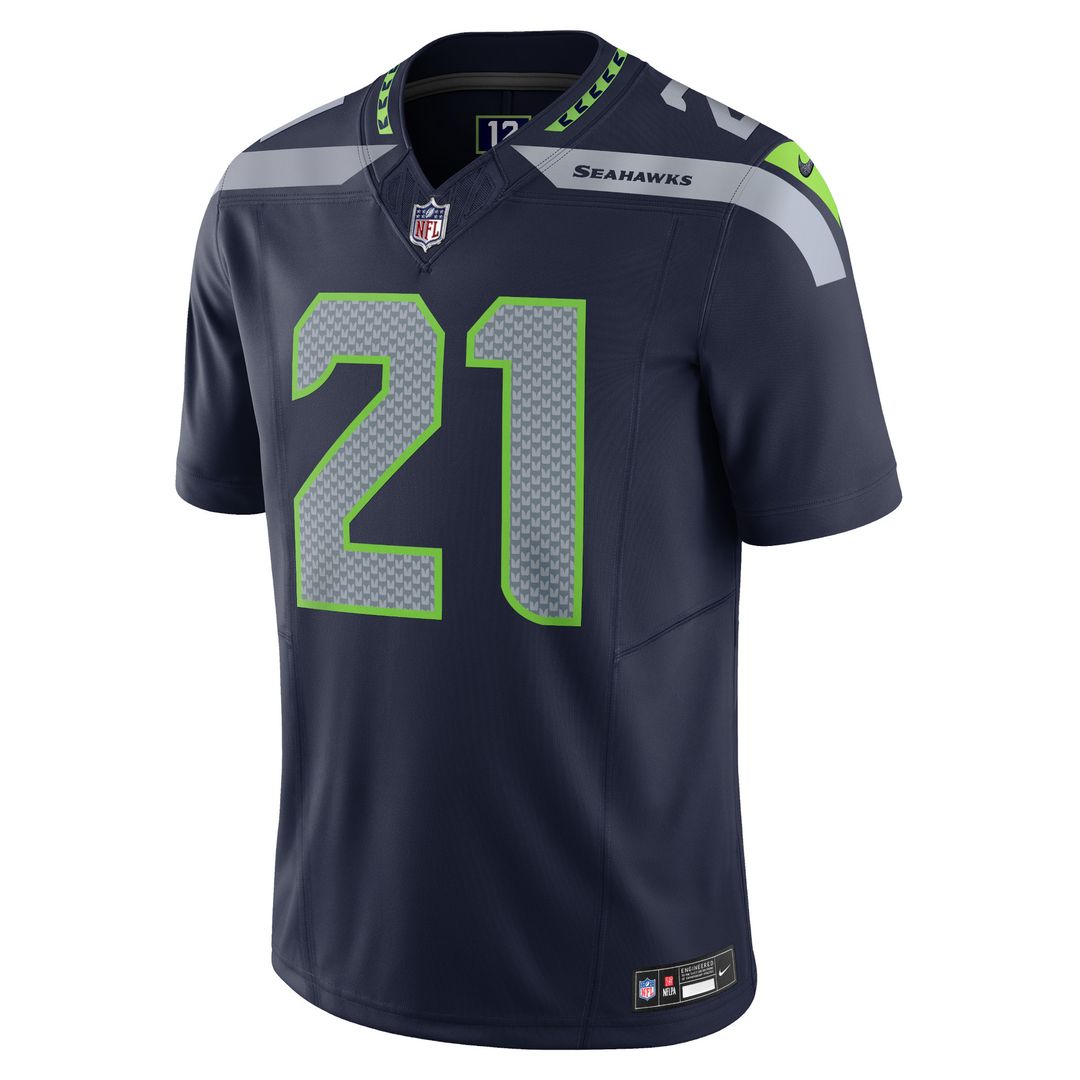 Devon Witherspoon Seattle Seahawks Nike Vapor F.U.S.E. Limited Jersey - Navy Official NFL Team Apparel Football Fan Gear