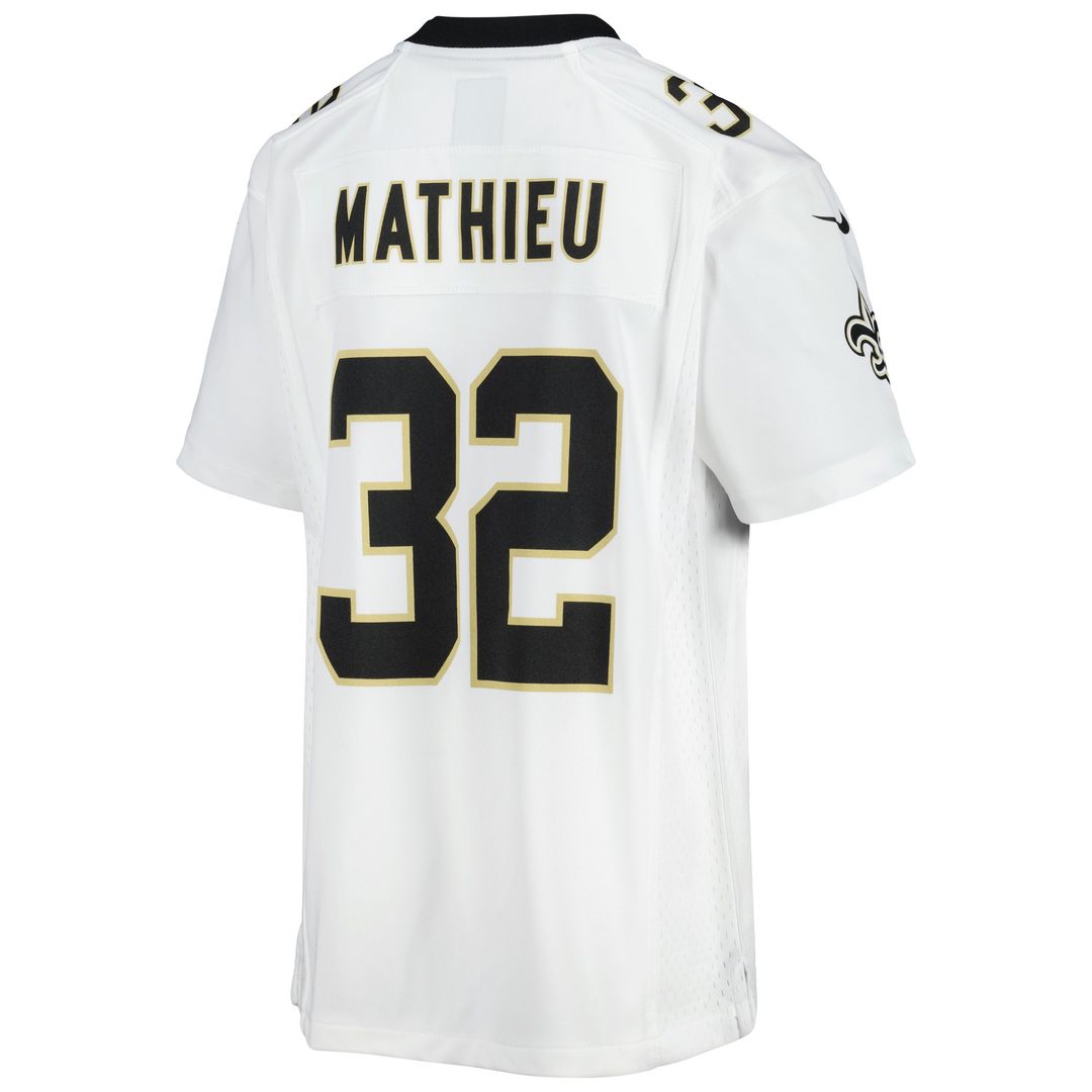 Tyrann Mathieu New Orleans Saints Nike Youth Game Jersey - Black Official NFL Team Apparel Football Fan Gear