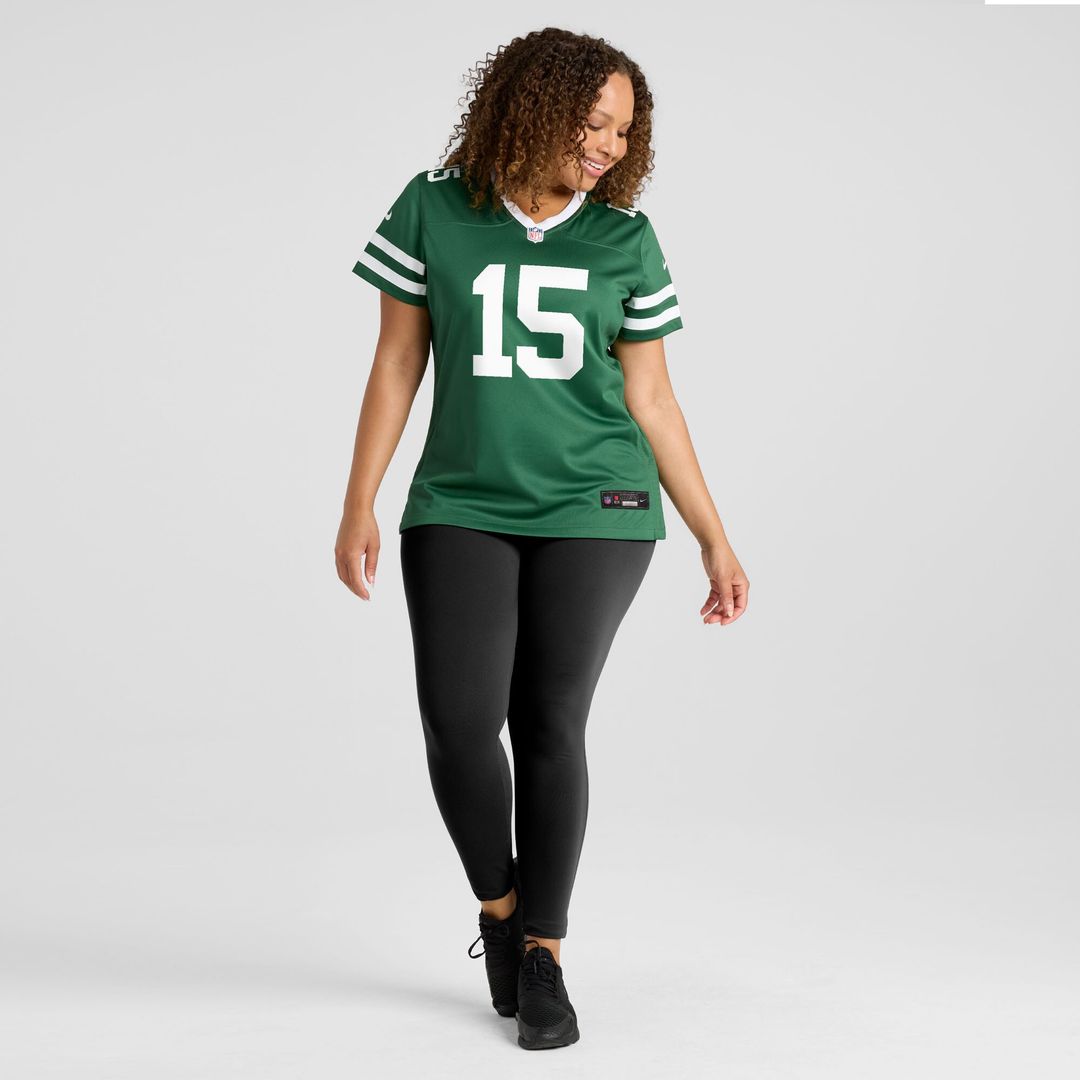 Adonai Mitchell New York Jets Nike Women's Team Game Jersey - Legacy Green Official NFL Team Apparel Football Fan Gear