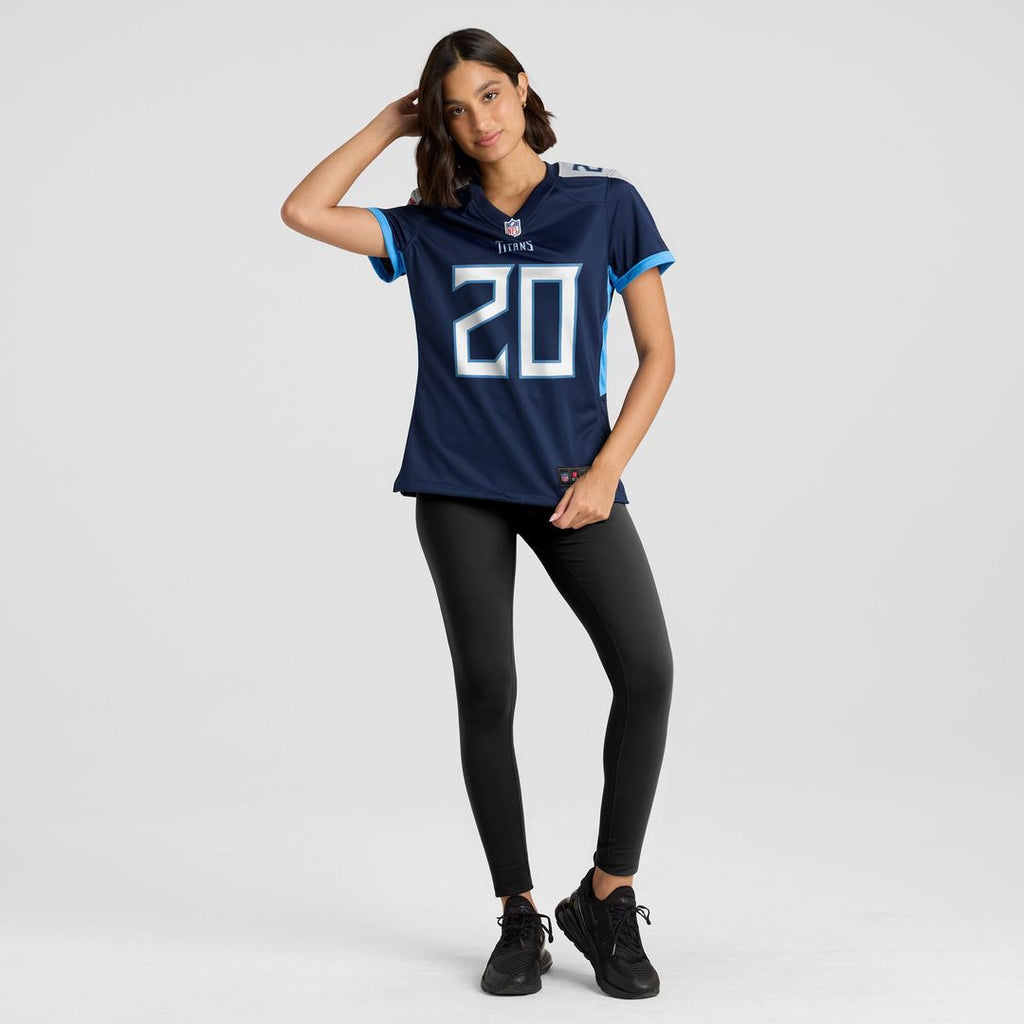 Tony Pollard Tennessee Titans Nike Women's Game Player Jersey - Navy Official NFL Team Apparel Football Fan Gear