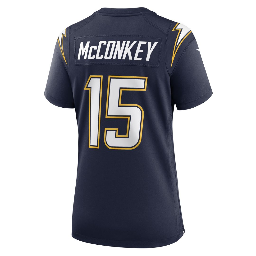 Ladd McConkey Los Angeles Chargers Nike Women's Alternate Super Chargers Game Jersey - Navy Official NFL Team Apparel Football Fan Gear