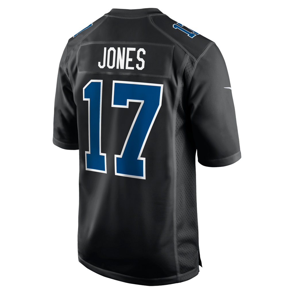Daniel Jones Indianapolis Colts Nike Fashion Game Jersey - Carbon Black Official NFL Team Apparel Football Fan Gear