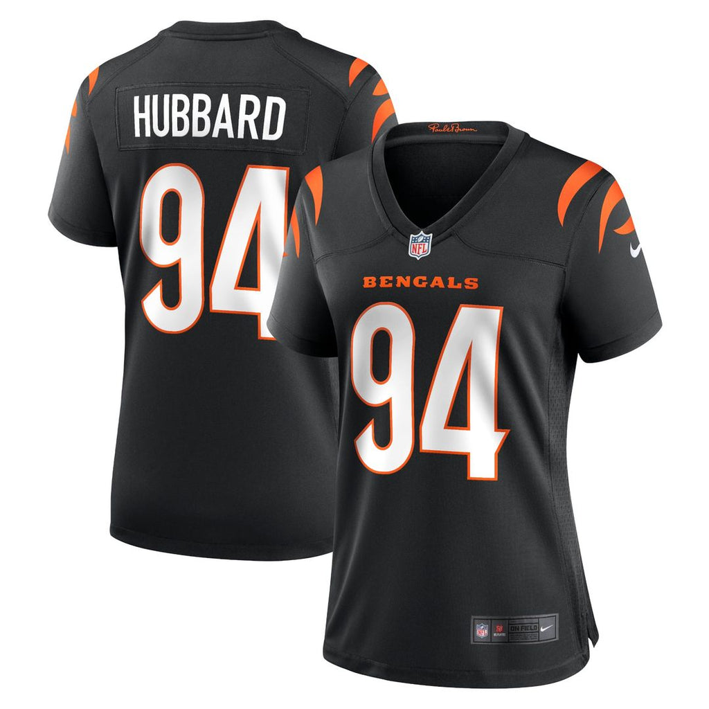 Sam Hubbard Cincinnati Bengals Nike Women's Player Jersey - Black Official NFL Team Apparel Football Fan Gear