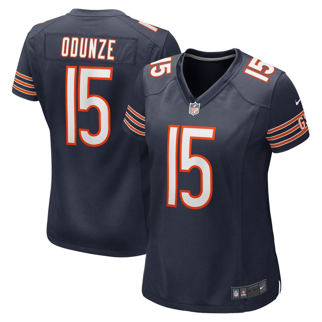 Rome Odunze Chicago Bears Nike Women's Game Jersey - Navy Official NFL Team Apparel Football Fan Gear