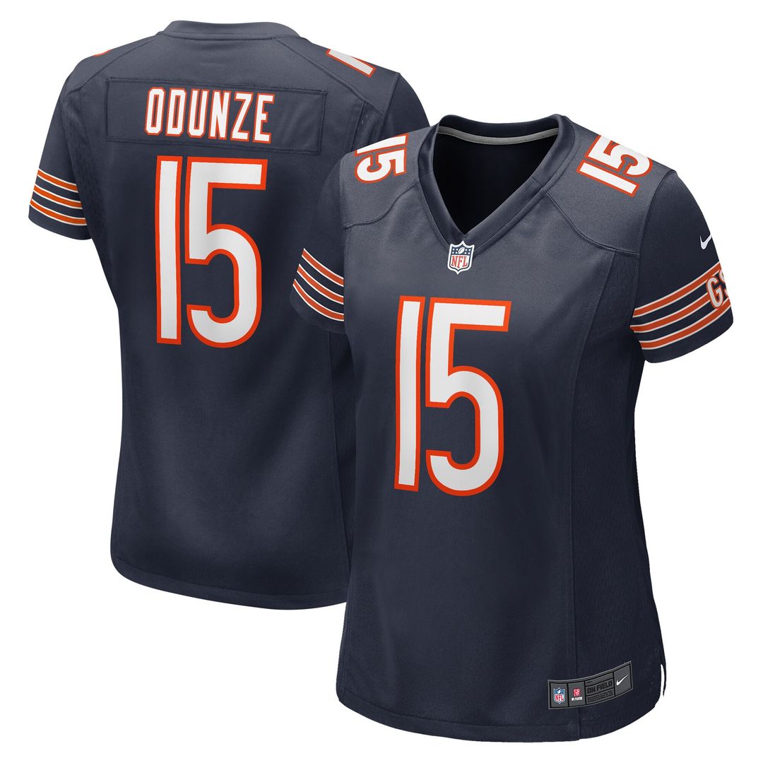 Rome Odunze Chicago Bears Nike Women's Game Jersey - Navy Official NFL Team Apparel Football Fan Gear