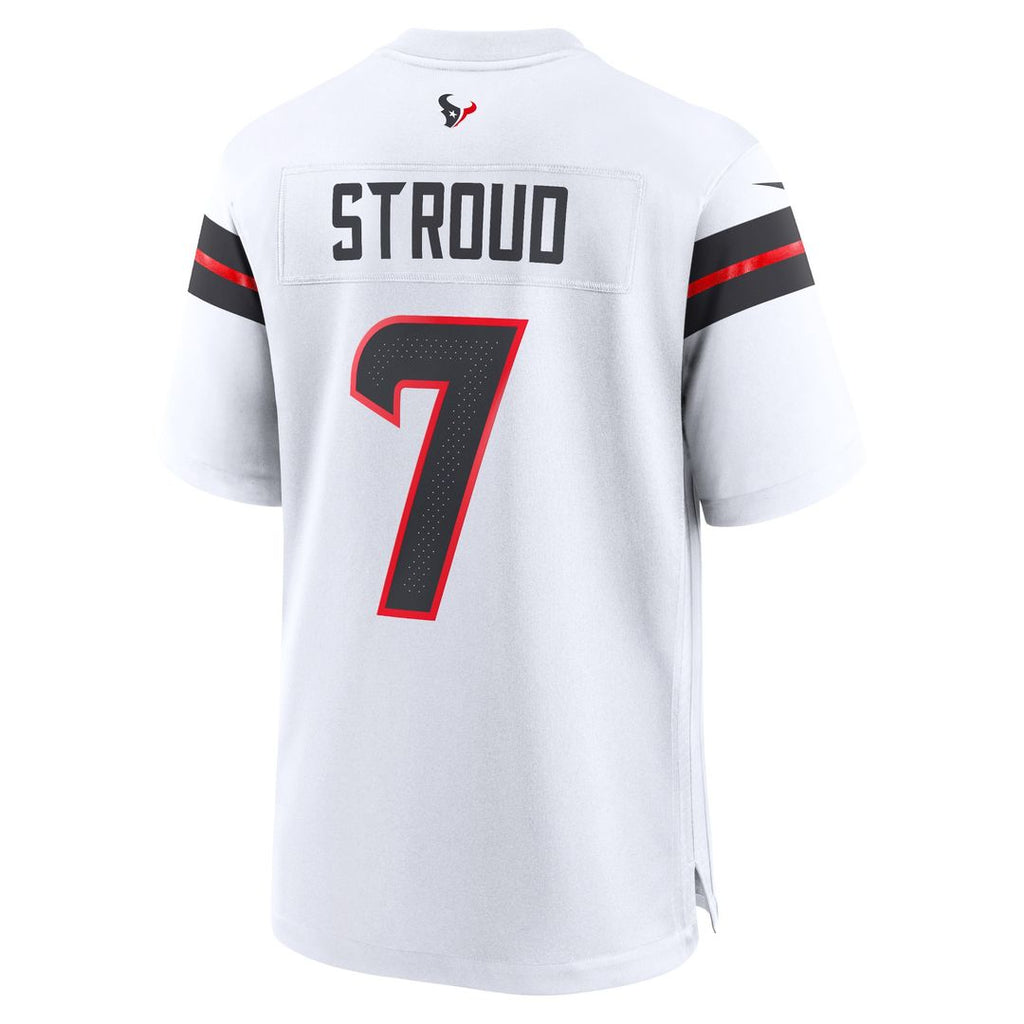 C.J. Stroud Houston Texans Nike Game Jersey - White Official NFL Team Apparel Football Fan Gear
