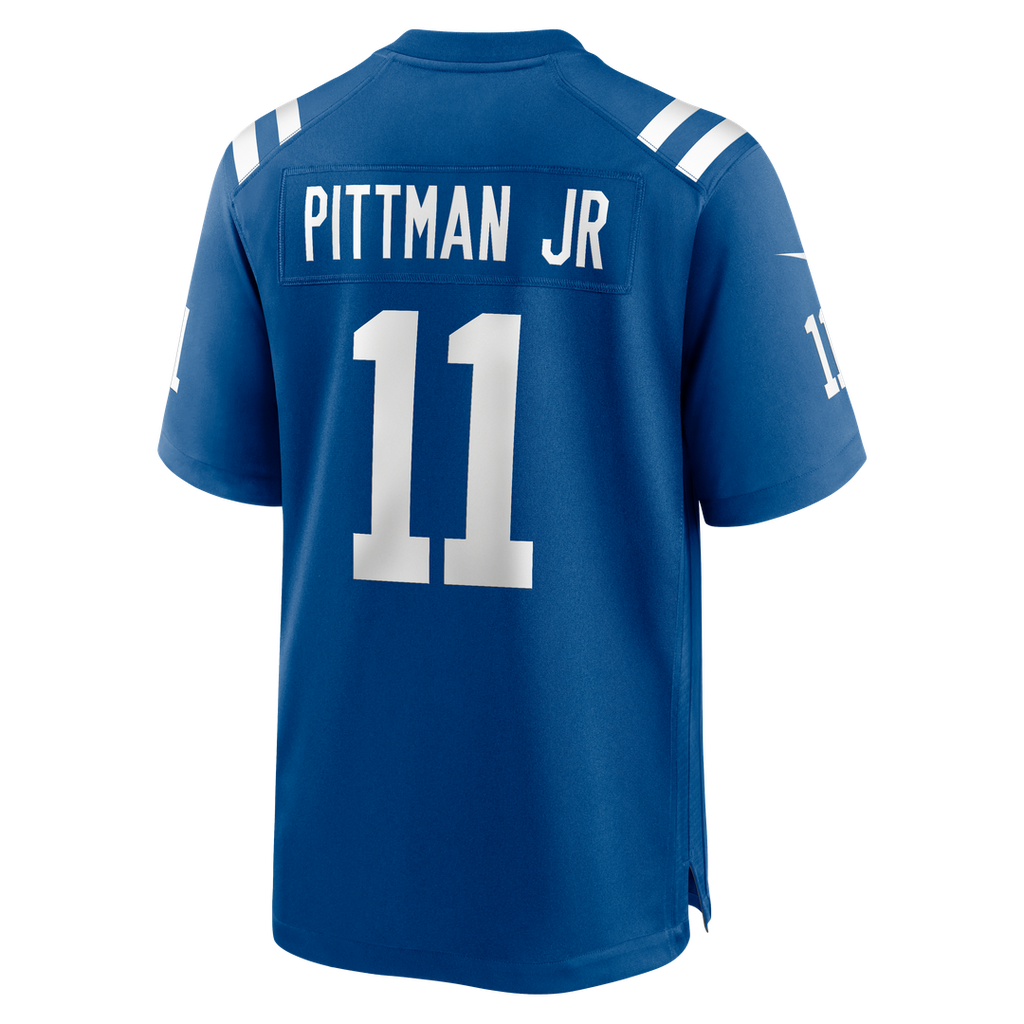 Indiana Nights Michael Pittman Jr. Indianapolis Colts Nike Alternate Game Jersey - Blue Official NFL Team Apparel Football Fan Gear