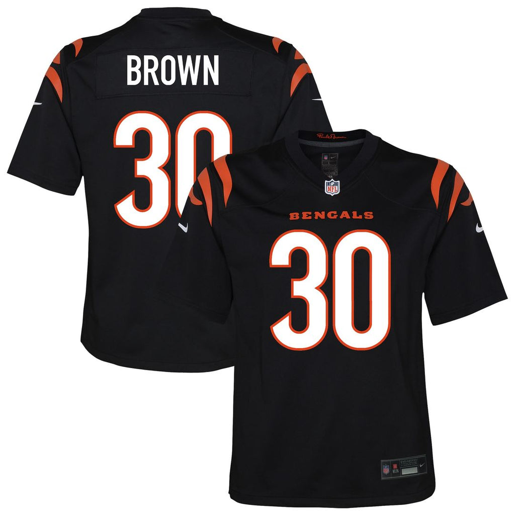 Chase Brown Cincinnati Bengals Nike Youth Youth - Black NFL Fan Gear Popular Style