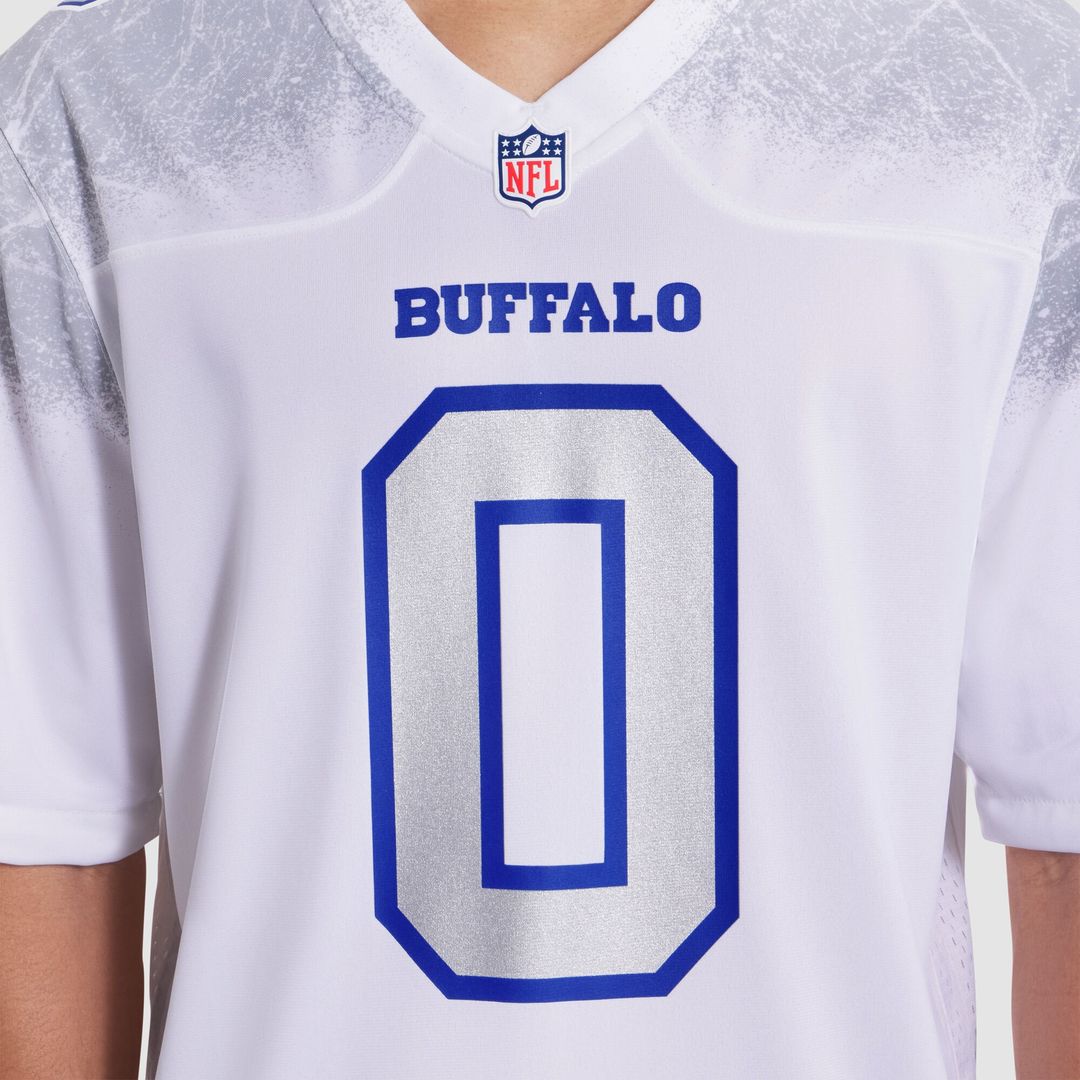 Keon Coleman Buffalo Bills Nike 2025 Rivalries Collection Game Jersey - White Official NFL Team Apparel Football Fan Gear