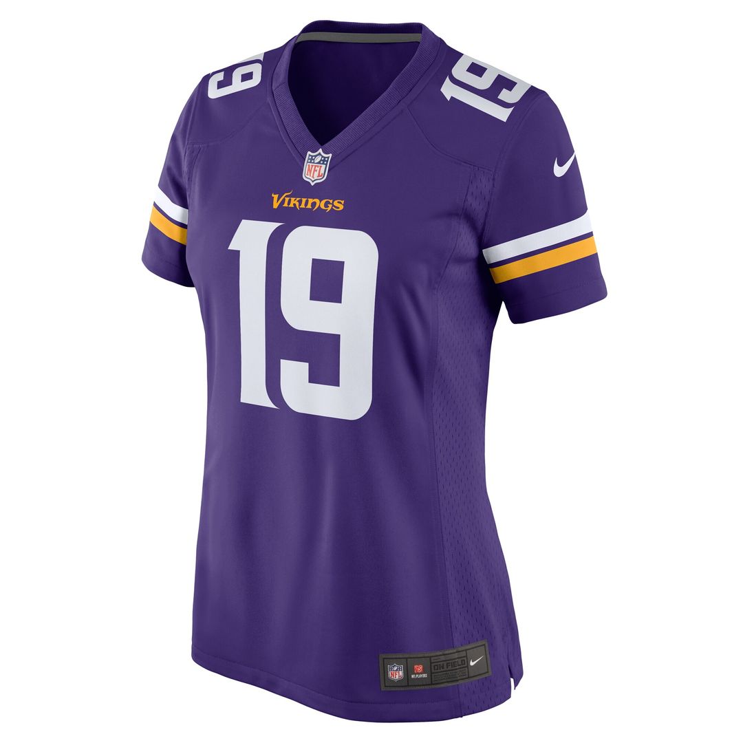 Adam Thielen Minnesota Vikings Nike Women's Game Jersey - Purple Official NFL Team Apparel Football Fan Gear