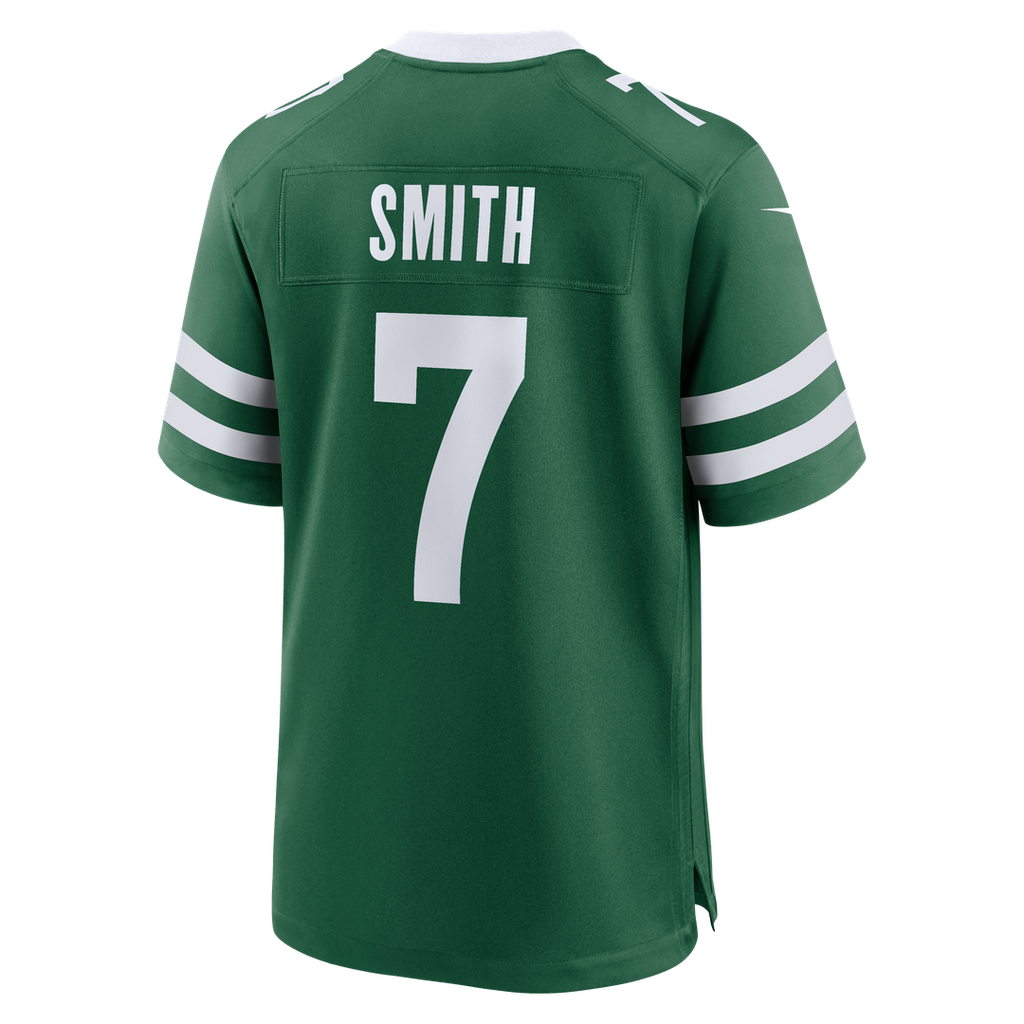 Geno Smith New York Jets Nike Game Jersey - Legacy Green Official NFL Team Apparel Football Fan Gear