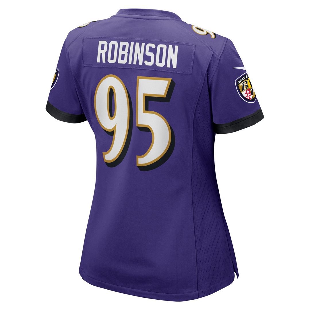 Tavius Robinson Baltimore Ravens Nike Women's Game Jersey - Purple Official NFL Team Apparel Football Fan Gear