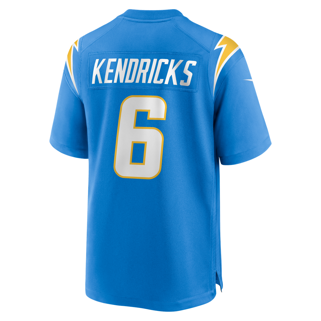 Eric Kendricks Los Angeles Chargers Nike Game Player Jersey - Powder Blue Official NFL Team Apparel Football Fan Gear
