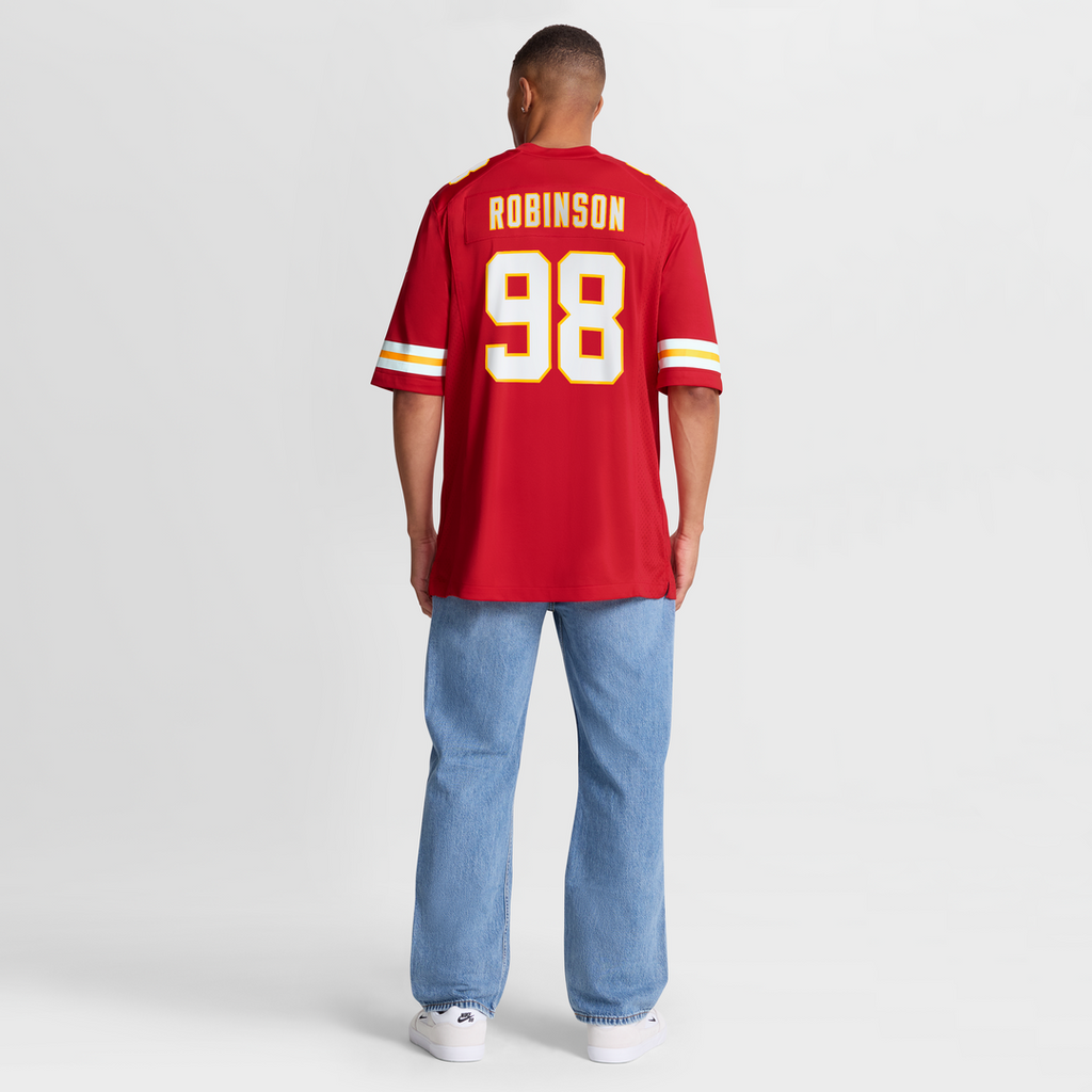 Janarius Robinson Kansas City Chiefs Nike Team Game Jersey - Red Official NFL Team Apparel Football Fan Gear