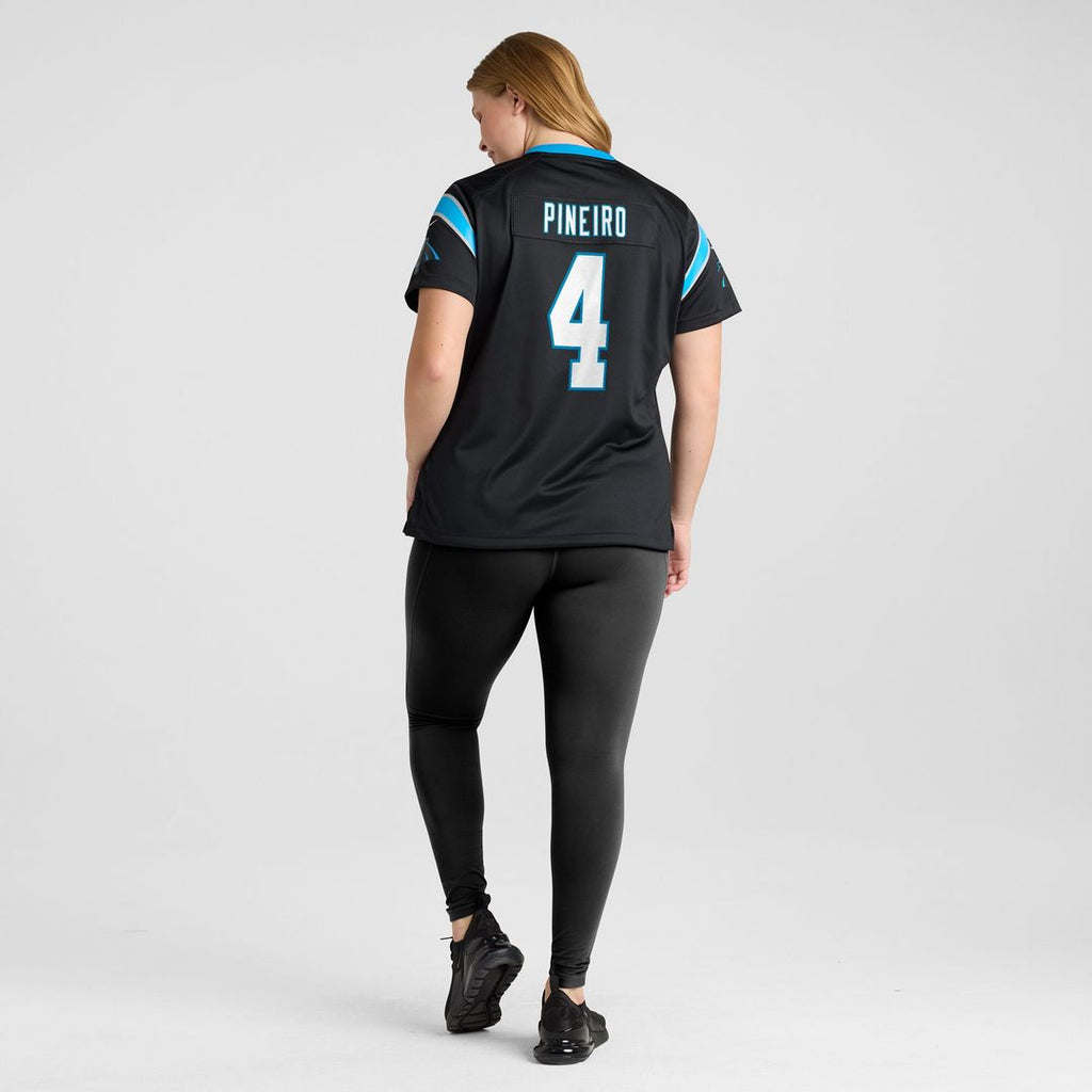 Eddy Pineiro Carolina Panthers Nike Women's Team Game Jersey - Black Official NFL Team Apparel Football Fan Gear