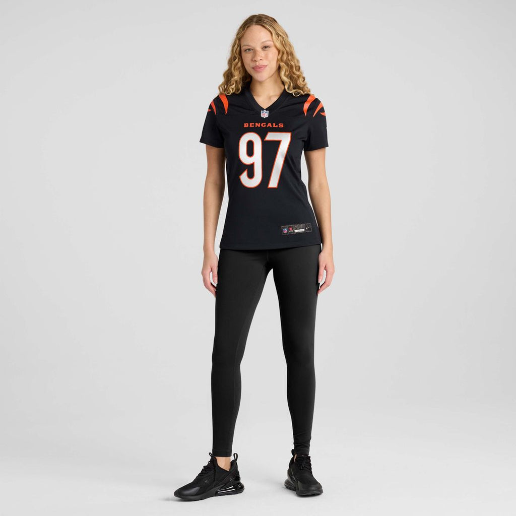Shemar Stewart Cincinnati Bengals Nike Women's Team Game Jersey - Black Official NFL Team Apparel Football Fan Gear