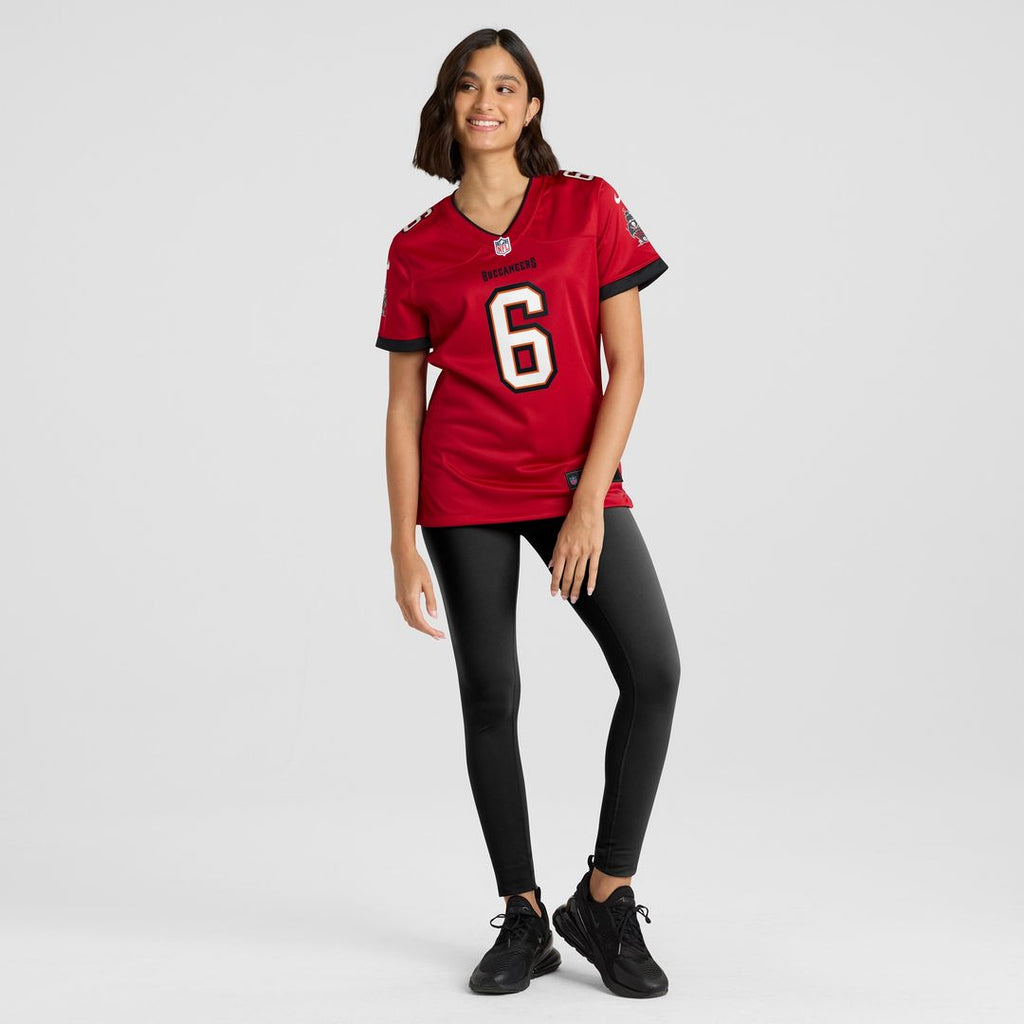 Baker Mayfield Tampa Bay Buccaneers Nike Women's Throwback Game Jersey - Orange Official NFL Team Apparel Football Fan Gear