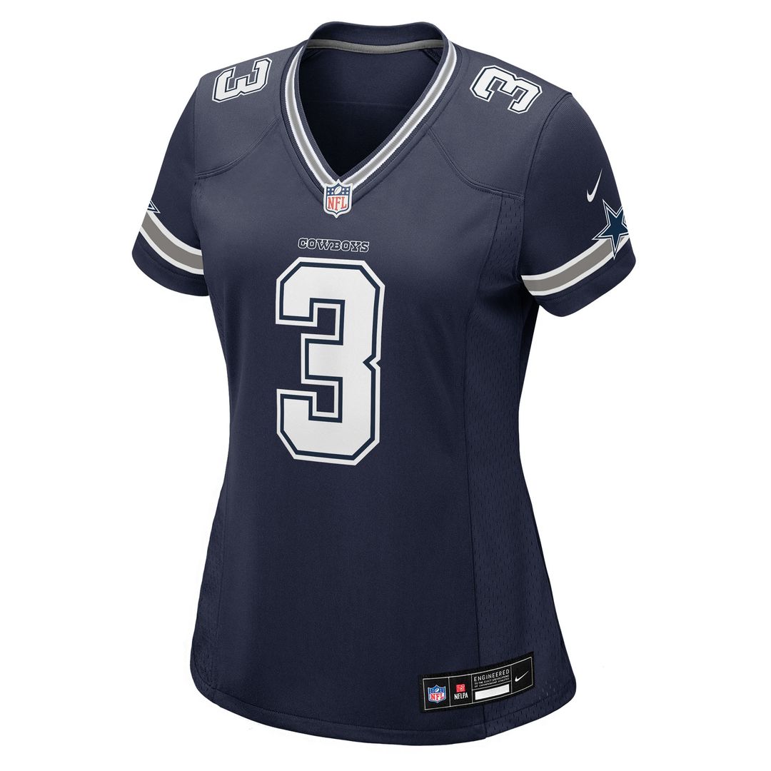 George Pickens Dallas Cowboys Nike Women's Game Jersey - Navy Official NFL Team Apparel Football Fan Gear