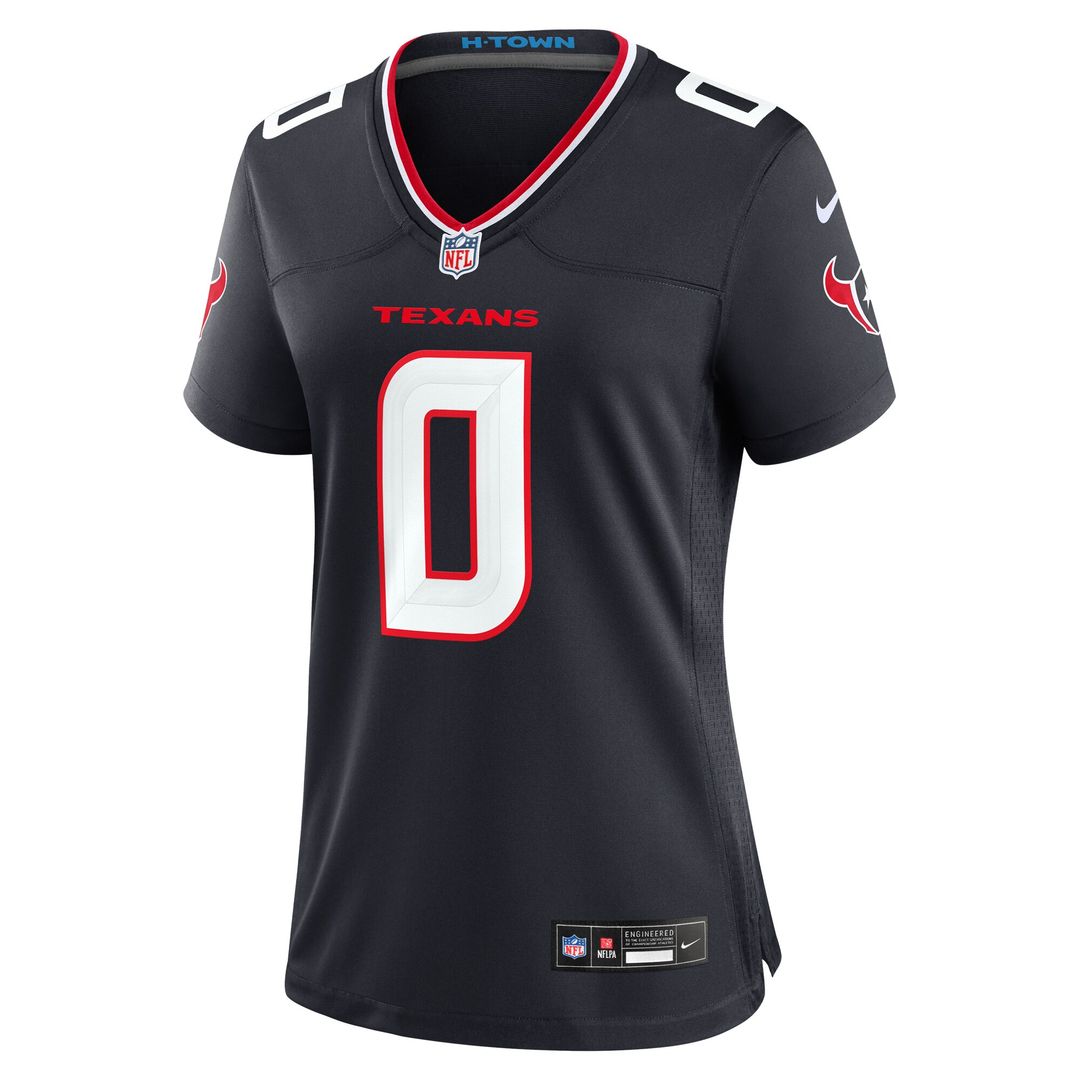 Azeez Al-Shaair Houston Texans Nike Women's Team Game Jersey - Navy Official NFL Team Apparel Football Fan Gear
