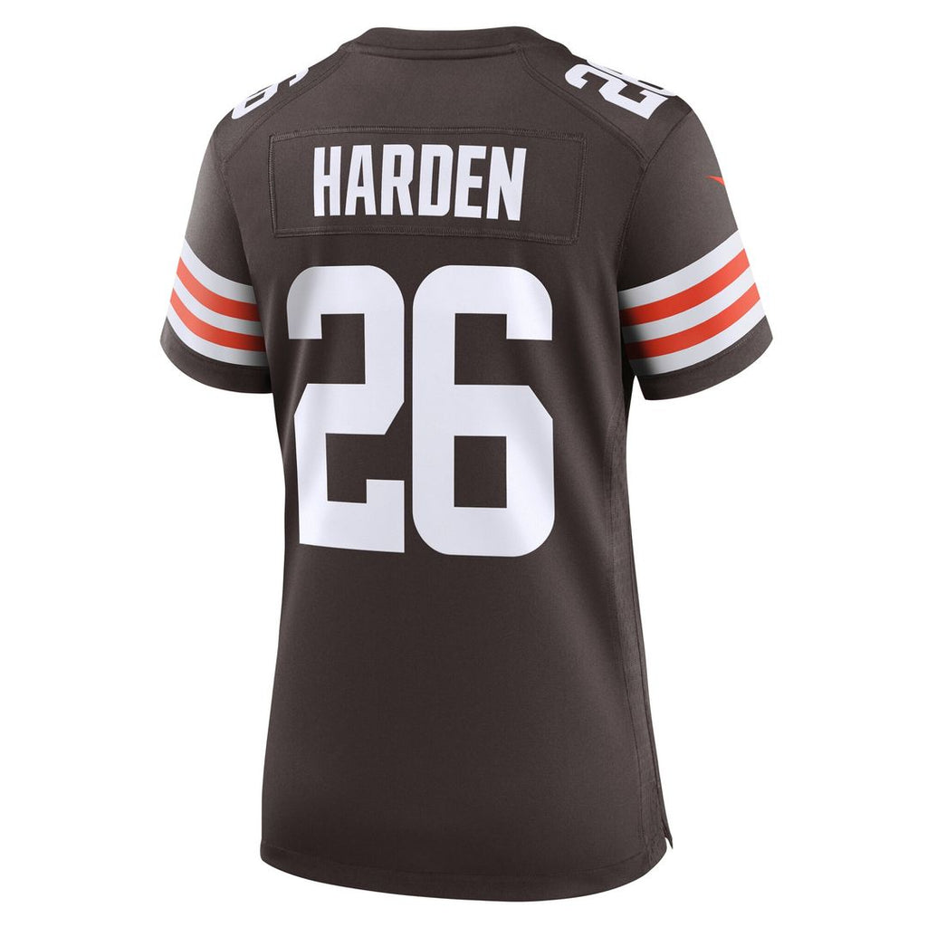 Myles Harden Cleveland Browns Nike Women's Game Jersey - Brown Official NFL Team Apparel Football Fan Gear