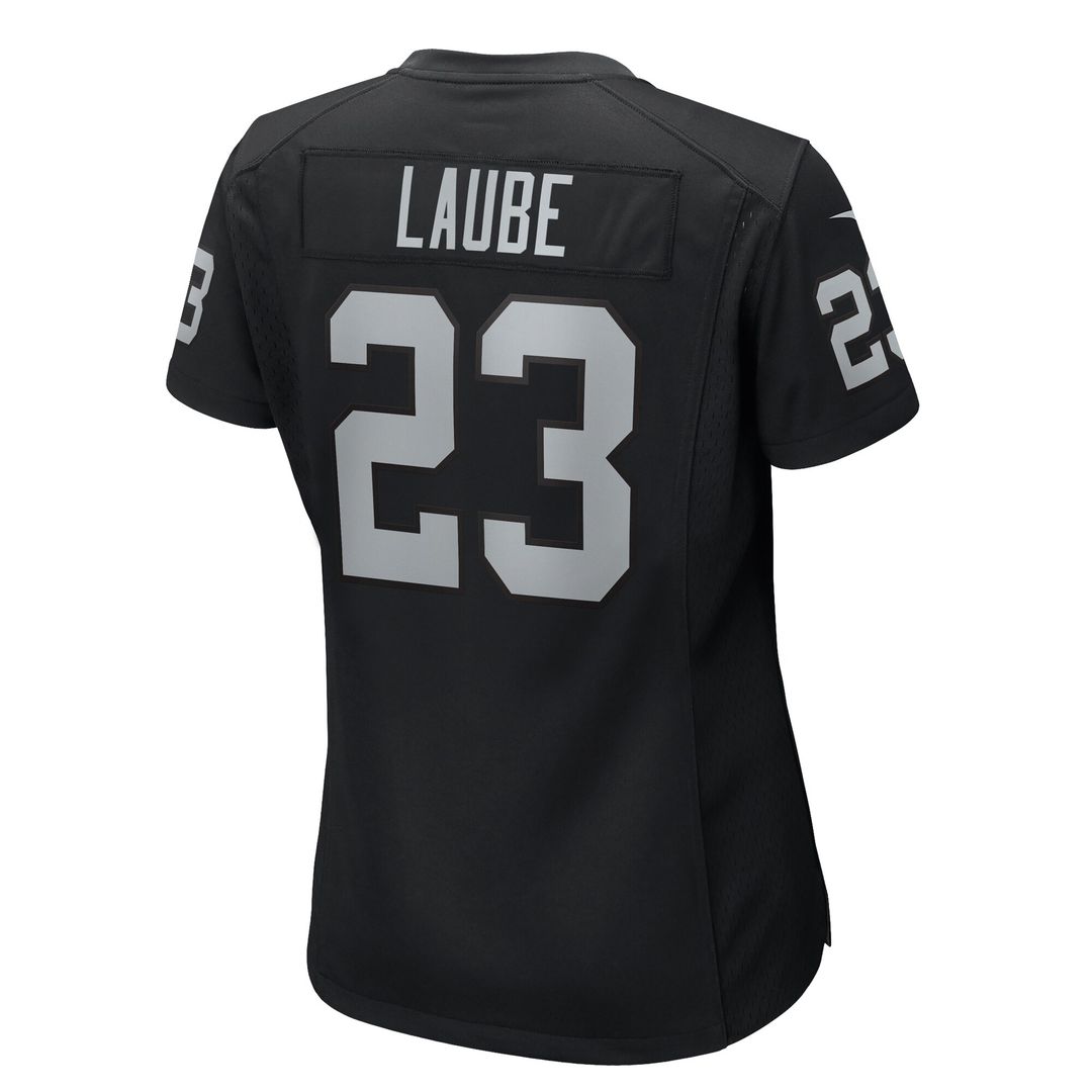 Dylan Laube Las Vegas Raiders Nike Women's Game Jersey - Black Official NFL Team Apparel Football Fan Gear