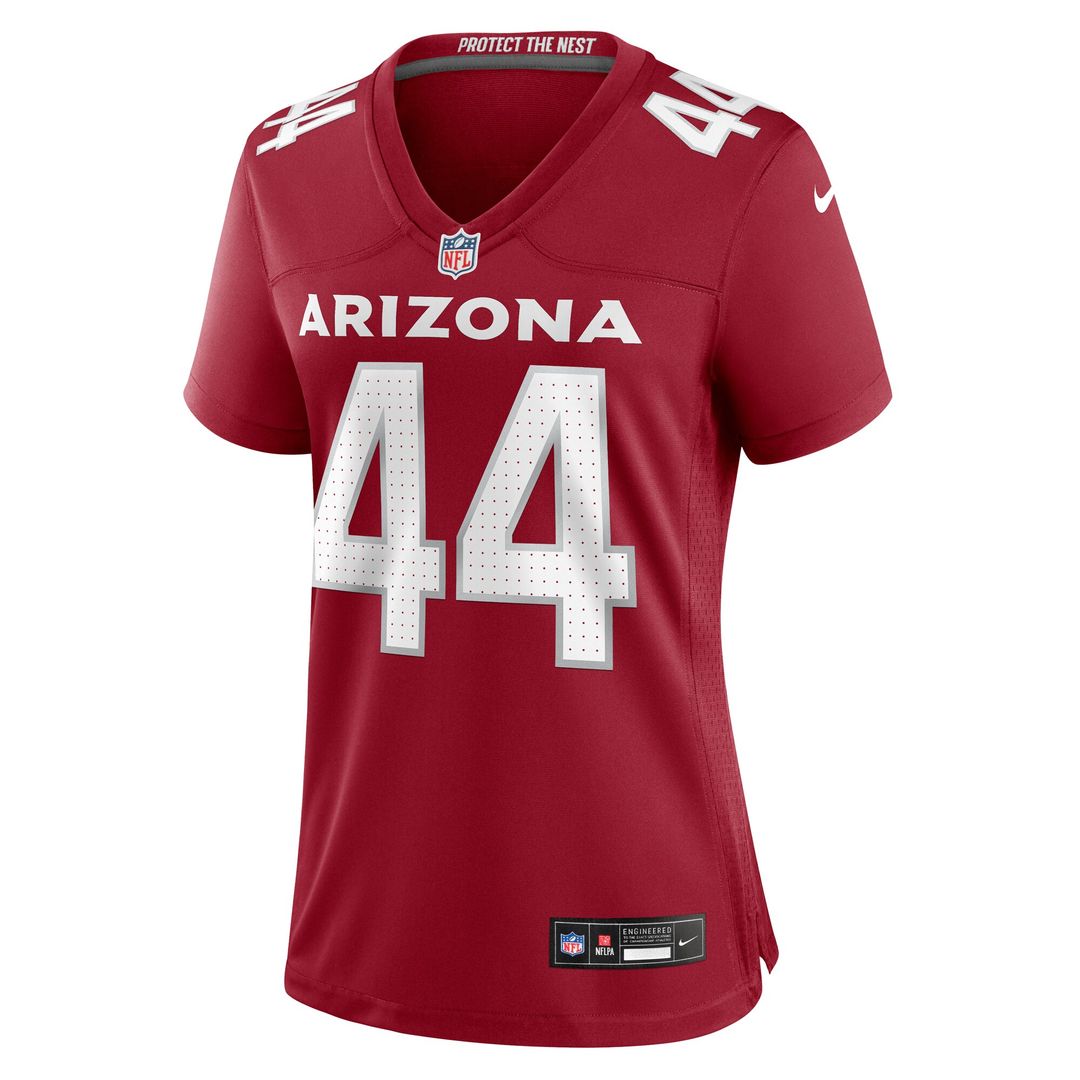 Owen Pappoe Arizona Cardinals Nike Women's Game Jersey - Cardinal Official NFL Team Apparel Football Fan Gear
