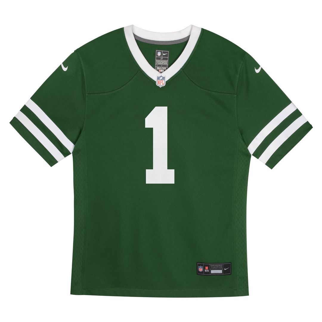 Ahmad Sauce Gardner New York Jets Nike Toddler Game Jersey - Legacy Green Official NFL Team Apparel Football Fan Gear
