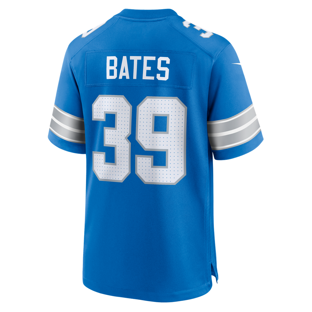 Jake Bates Detroit Lions Nike Team Game Jersey - Blue Official NFL Team Apparel Football Fan Gear