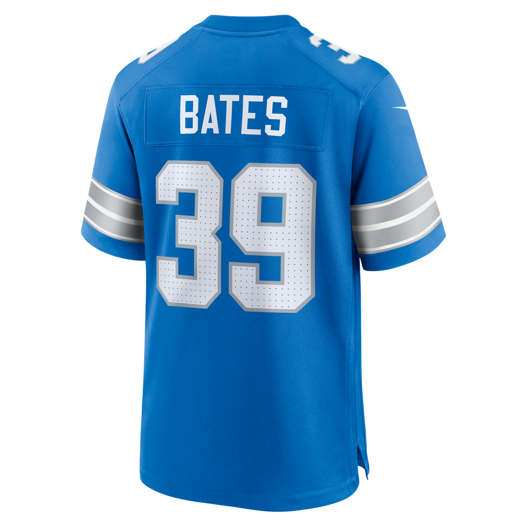 Jake Bates Detroit Lions Nike Team Game Jersey - Blue Official NFL Team Apparel Football Fan Gear
