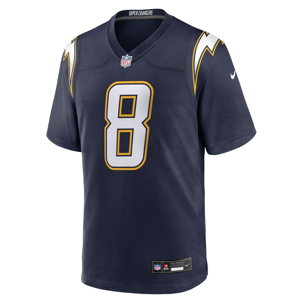Omarion Hampton Los Angeles Chargers Nike Alternate Charger Power Game Player Jersey - Gold Official NFL Team Apparel Football Fan Gear