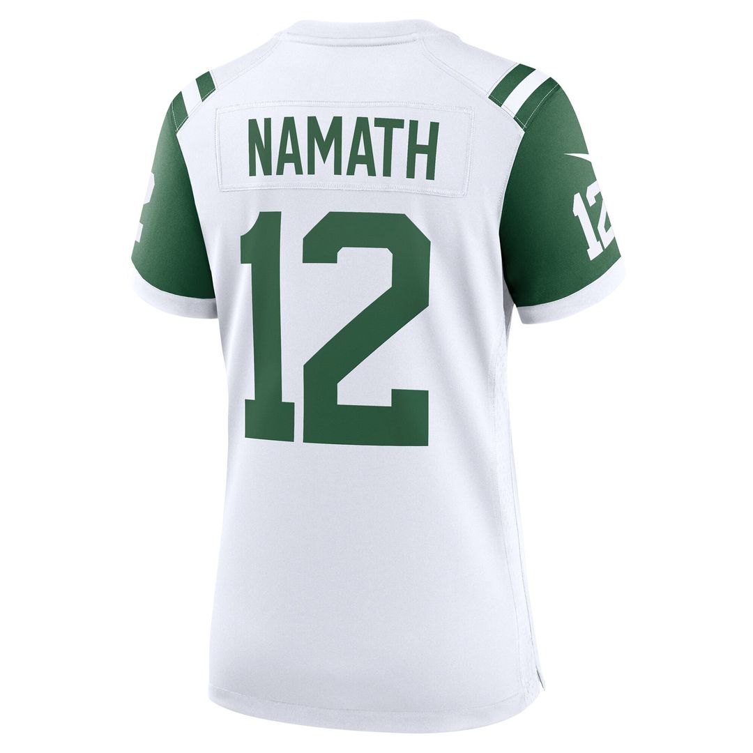 Joe Namath New York Jets Nike Women's Retired Player Alternate Game Jersey - Legacy Black Official NFL Team Apparel Football Fan Gear
