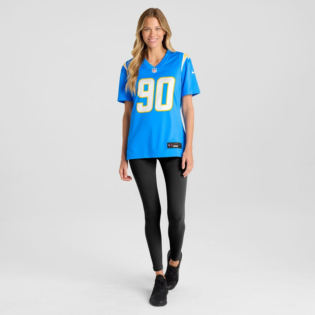 Teair Tart Los Angeles Chargers Nike Women's Game Jersey - Powder Blue Official NFL Team Apparel Football Fan Gear
