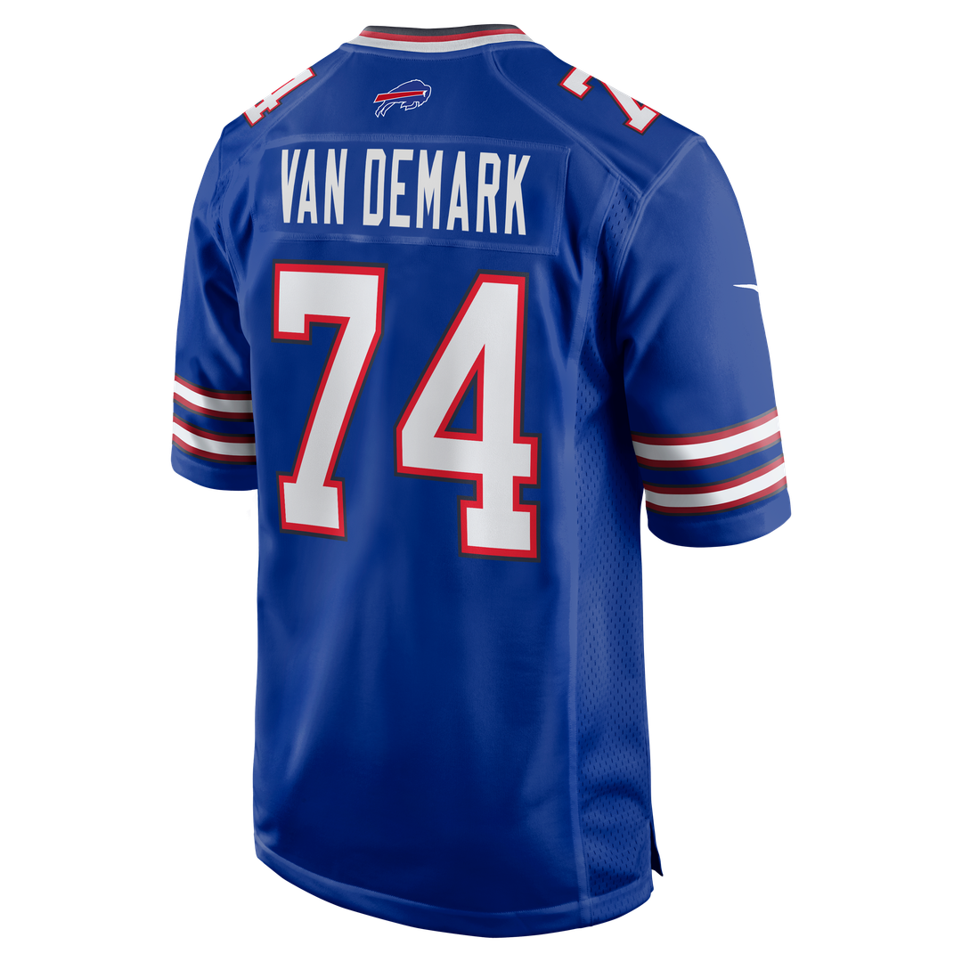 Ryan Van Demark Buffalo Bills Nike Game Player Jersey - Royal Official NFL Team Apparel Football Fan Gear