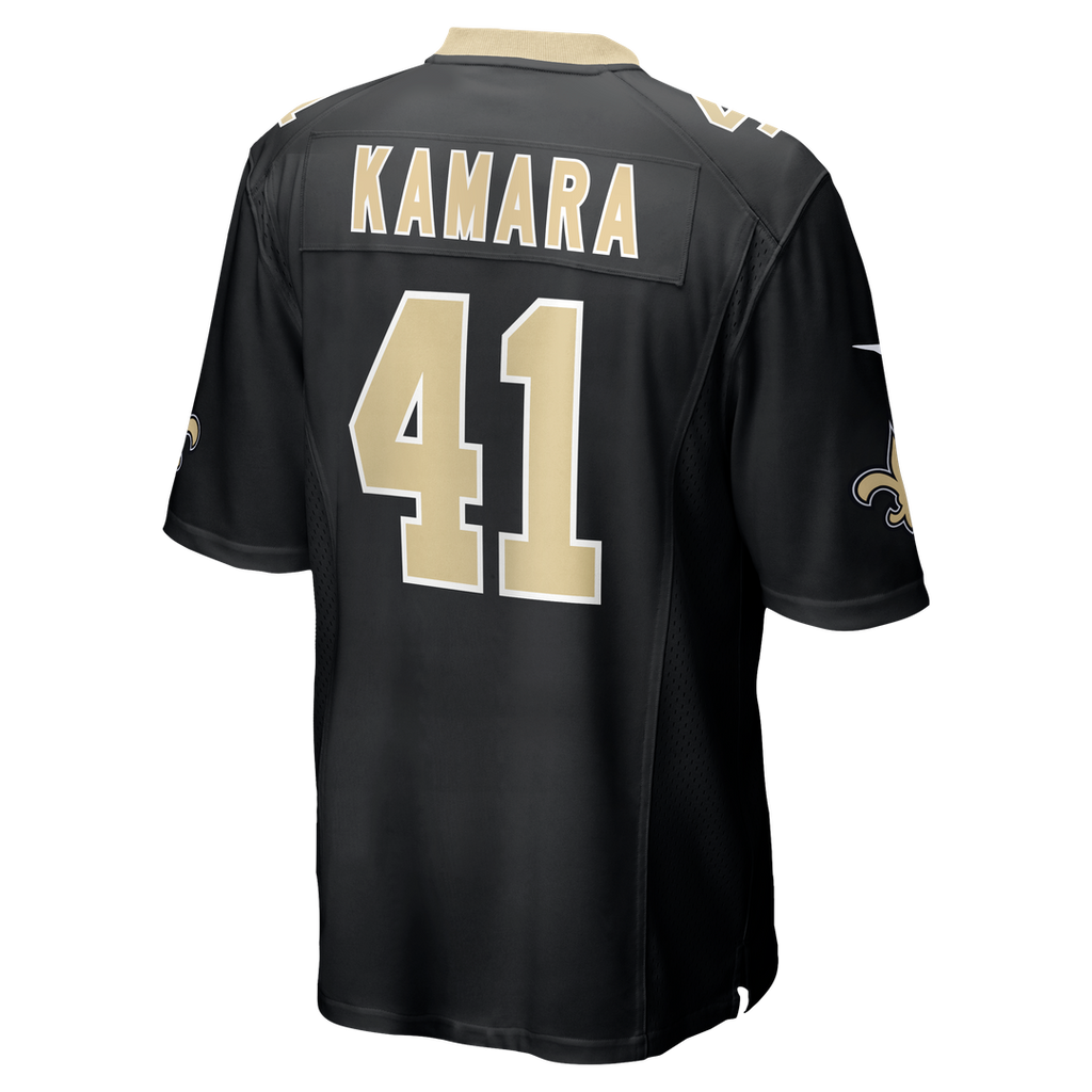 Alvin Kamara New Orleans Saints Nike Game Jersey - Black Official NFL Team Apparel Football Fan Gear