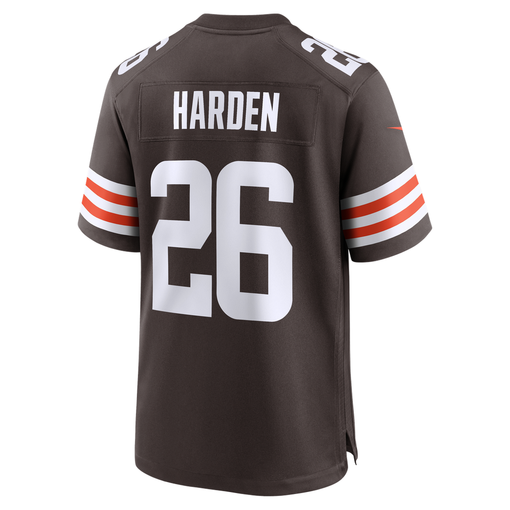 Myles Harden Cleveland Browns Nike Team Game Jersey - Brown Official NFL Team Apparel Football Fan Gear